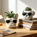 Cool Canine Frenchie Planters