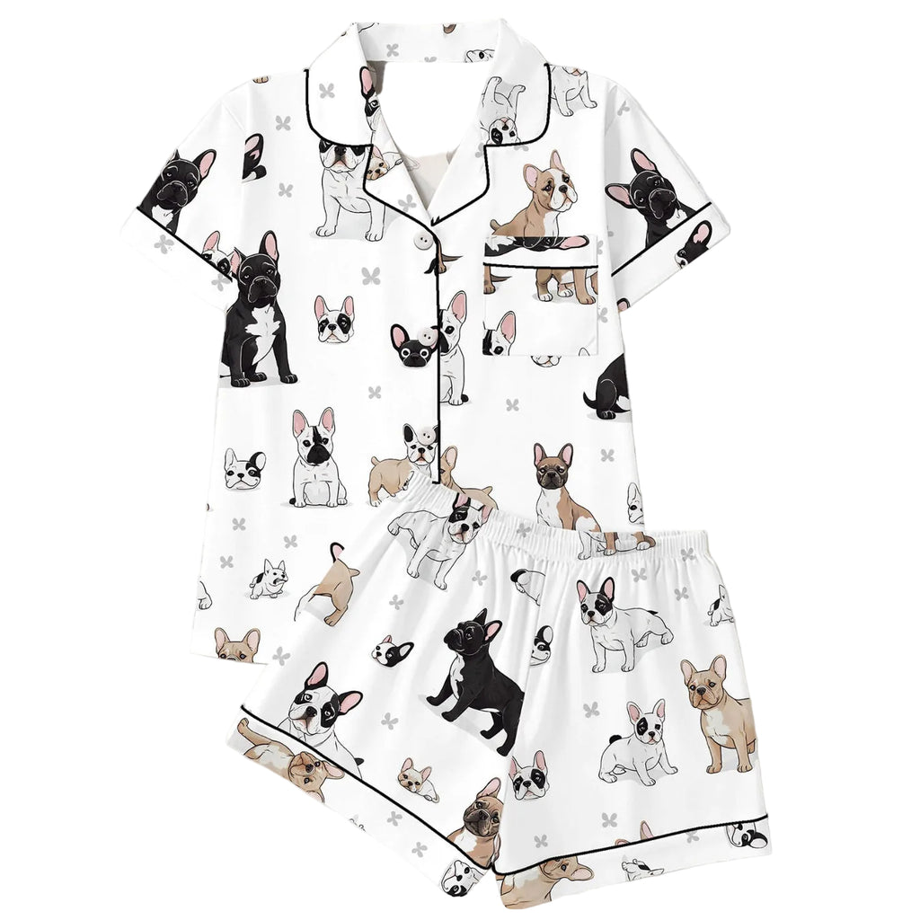 Canine Crafts Frenchie Pajama Set