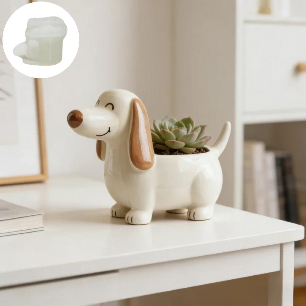 Plantée Pup – Dachshund Edition