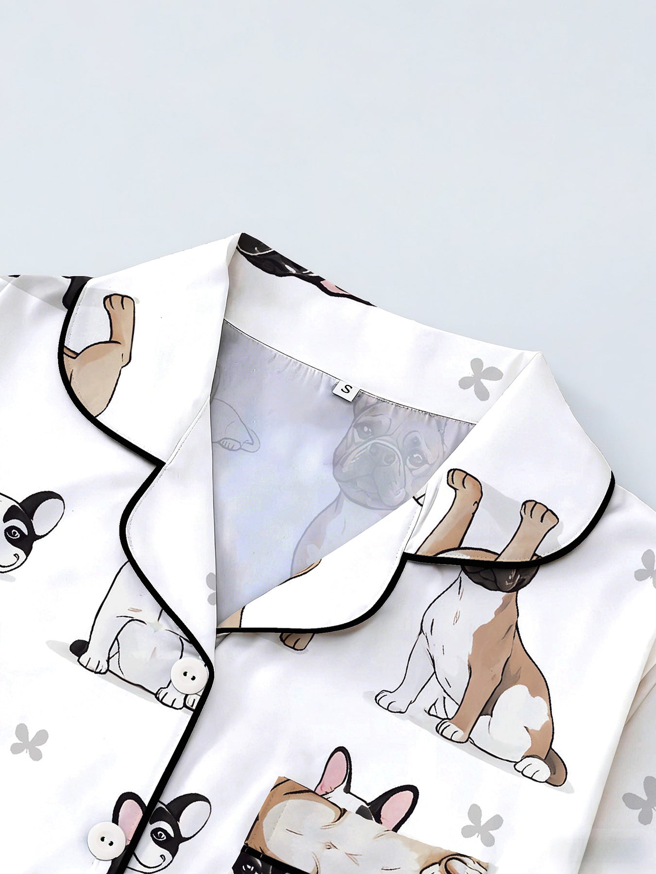 Canine Crafts Frenchie Pajama Set