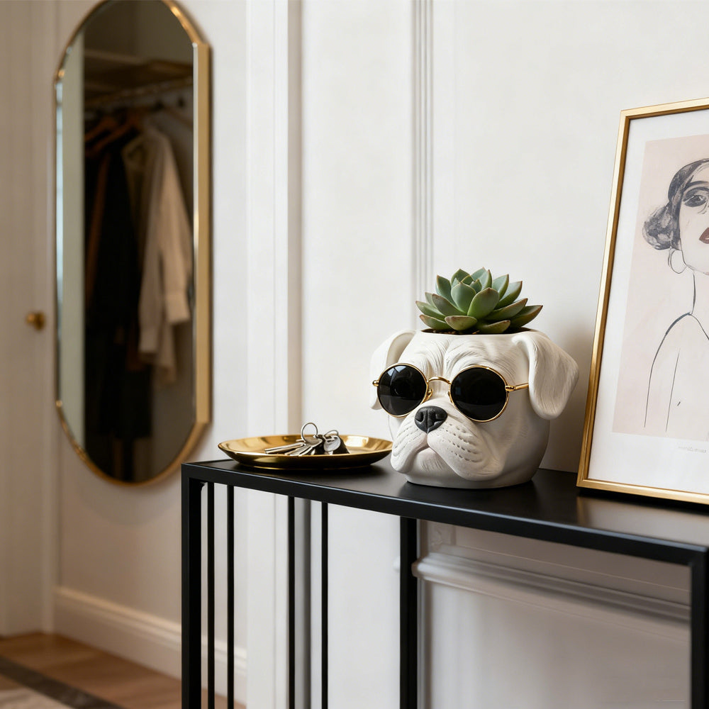 Cool Canine Frenchie Planters