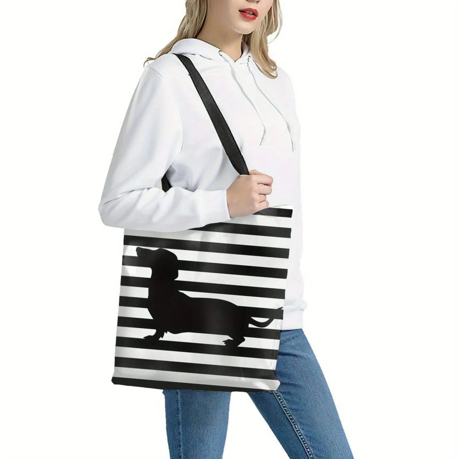 Dapper Dachshund Tote